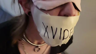 Blindfold Gagged Submissive Fuckdoll Bondage Verification mistiness