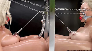 Blonde Thieves Punishment - 3D BDSM Thraldom Fetish