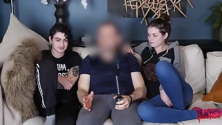 Insane BDSM fetish fuck sluts bound pile up