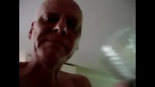 Duk and David&comma; Duk peeing in glass&comma; David cums in glass to tract