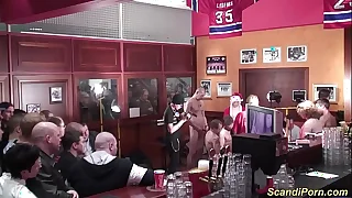 lewd scandi anal gangbang orgy