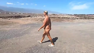 From the nudist beach where we were&comma; we went to explore the nearby abandoned building&period;&num;nudism &num;nudistcouple &num;nudist &num;publ&period;&period;&period;