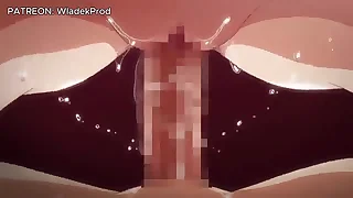 Several boy of 4 women&period; Hentai