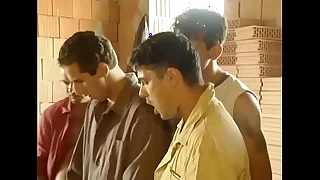 Euro gangbang port side and piss