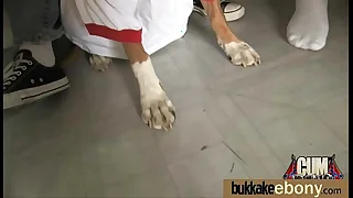 Interracial Gangbang With White Dicks 21